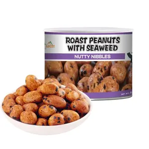 Apexy Roast Peanuts Snack, Roast Peanuts With Seaweed Protein Savory Flavor