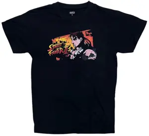 Street Fighter II Men's T-Shirt Ryu Official Merch Short Sleeve Crewneck Tee