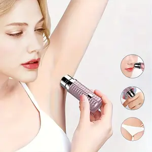 Ladies Electric Hair Remover, Underarm And Leg Mini Razor, USB Charging, 300Mah Lithium Battery, Hair Remover, Private Parts, Whole Body.