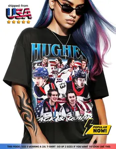 Jack hughes T-Shirt, quinn hughes shirt unisex Crewneck Tee