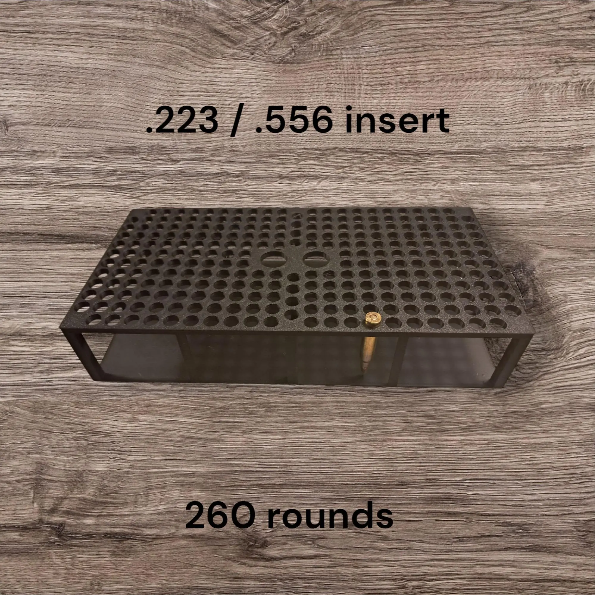 223/556 Insert for 50 Cal Ammo Can