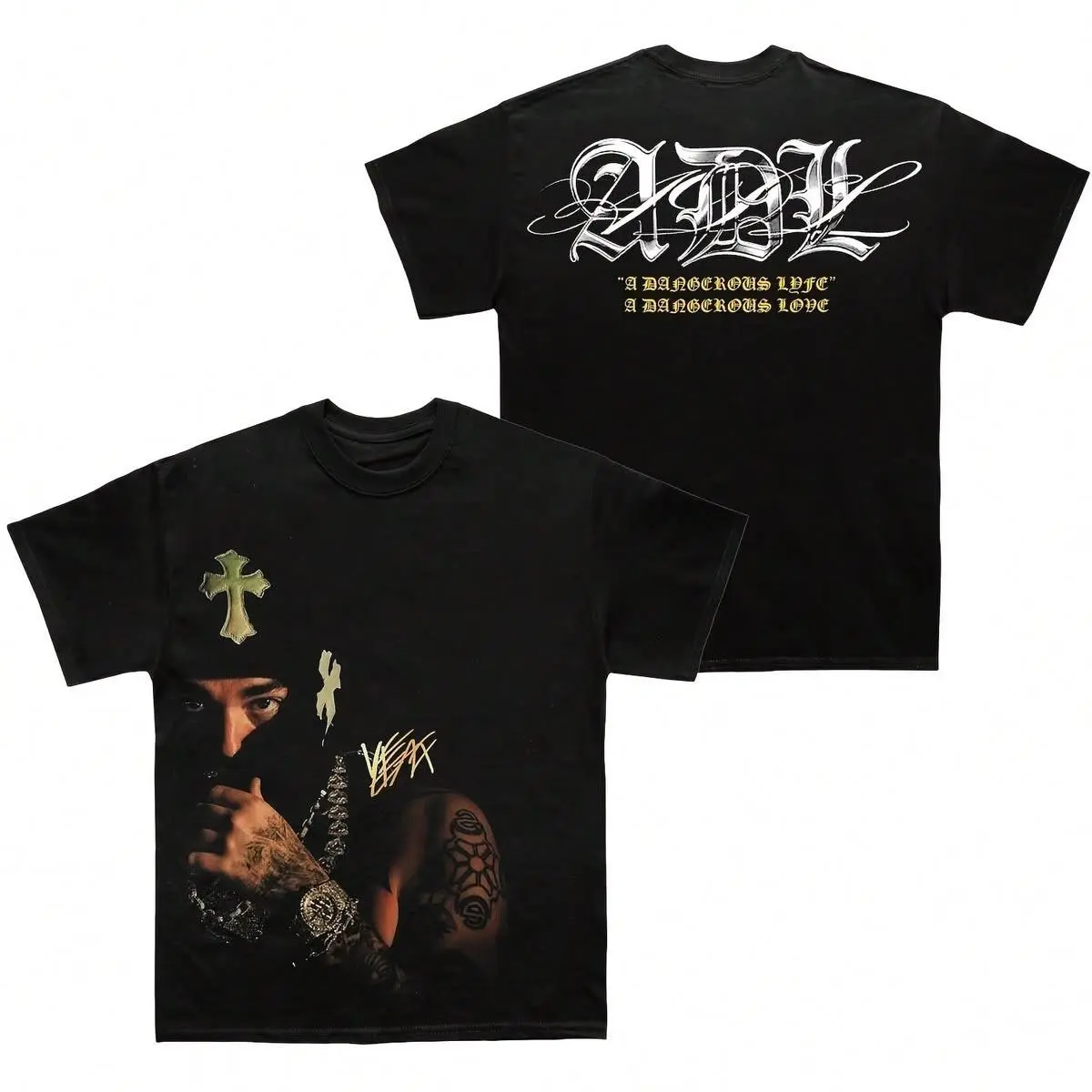 Yeat A Dangerous Lyfe T-Shirt, Vintage Rap Album Graphic Tee, Heavy Cotton Apparel