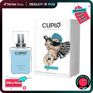 【Dealsforyoudays promote】Cupid Cologne for Men, 50 ml/1.7 fl.oz Mens Cologne, Cupid Hypnosis Pheromone Cologne for Men,Men's Cupid Pheromones Perfume, Men's Lasting Romantic Perfume,dealsforyoudays Limited Time Offer