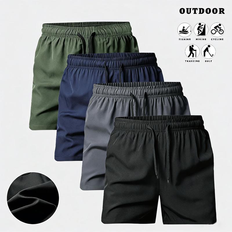 Men's Athletic Shorts Lightweight Non-Stretch Workout Running Basketball Soccer Waistband Quick Dry Training Shorts Suitable for Sports & Casual Wear Gym Shorts