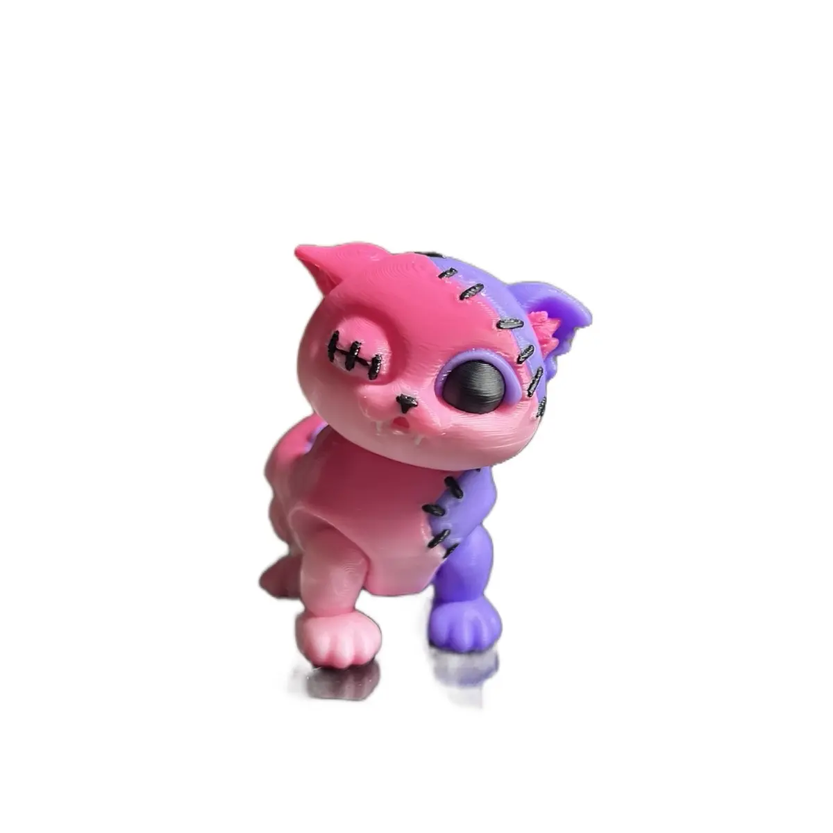 3D Printed Zombie Kitty - Classic & Novelty Figure animal figurine