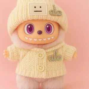Labubu sweater and hat set