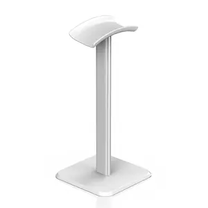 Aurify Universal Headphone Stand | Minimal Desk Headset Holder for Gaming, Office & Home Setup (Black/White)