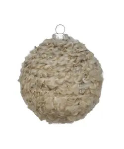 3 in Tan Yarn Ornaments