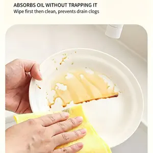 Luffa Sponge Roll, Dishwashing Brush, Kitchen Cleaning Cloth, Oil Removal Tool, Non-Shedding Luffa Sponge, Home Use Essential