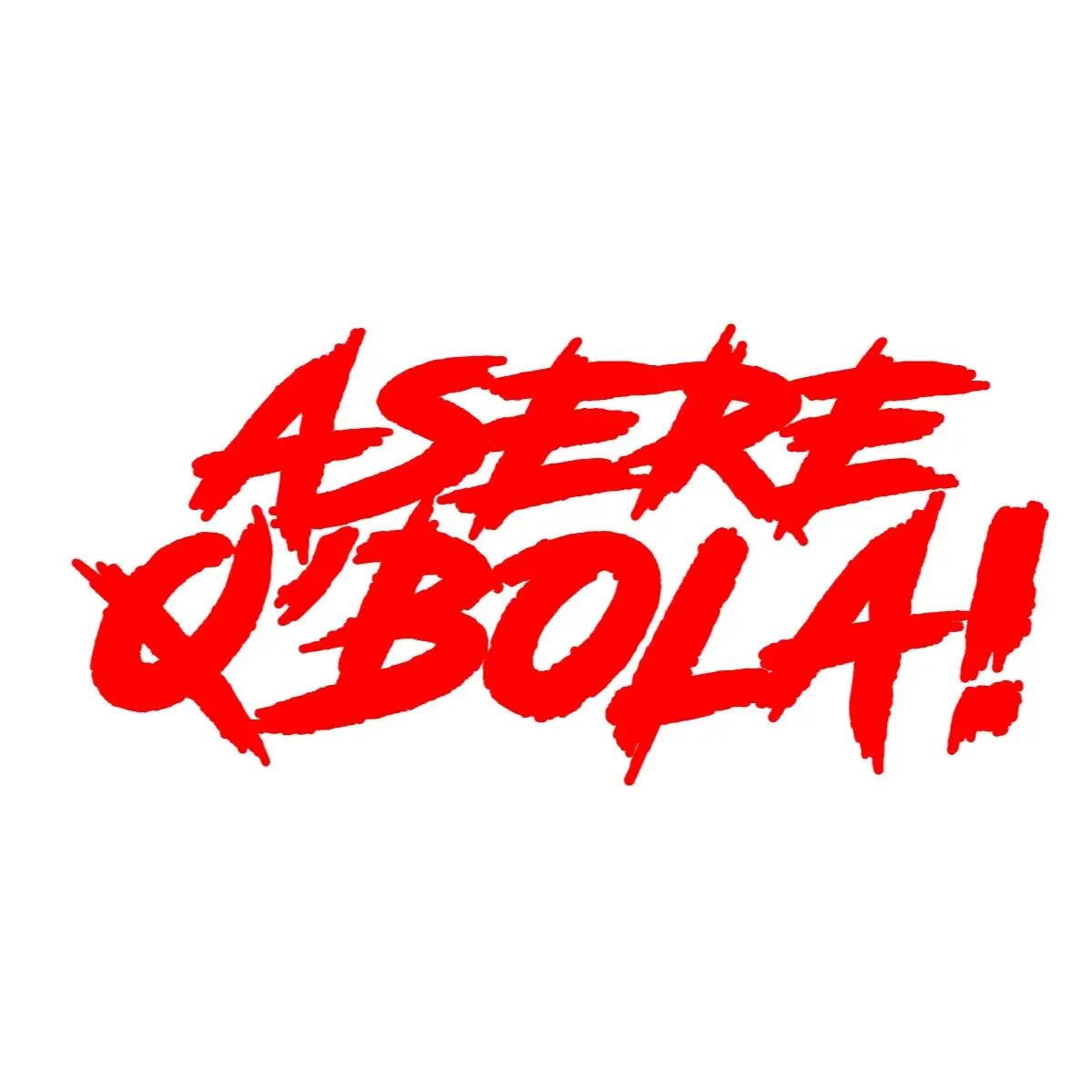 “Asere Q Bola” Vinyl Stickers