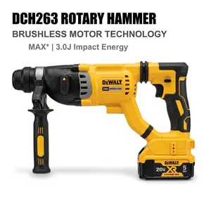 DEWALT DCH263  Rotary Hammer, 3.0J Impact for Framing