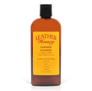 Leather Honey Leather Cleaner: Non-Toxic Leather Care Made in the USA Since 1968. Deep Cleans Leather, Faux & Vinyl - Couches, Car Seats, Purses, Tack, Shoes & Bags. Safe Any Colors & White Leather Interior Detailing