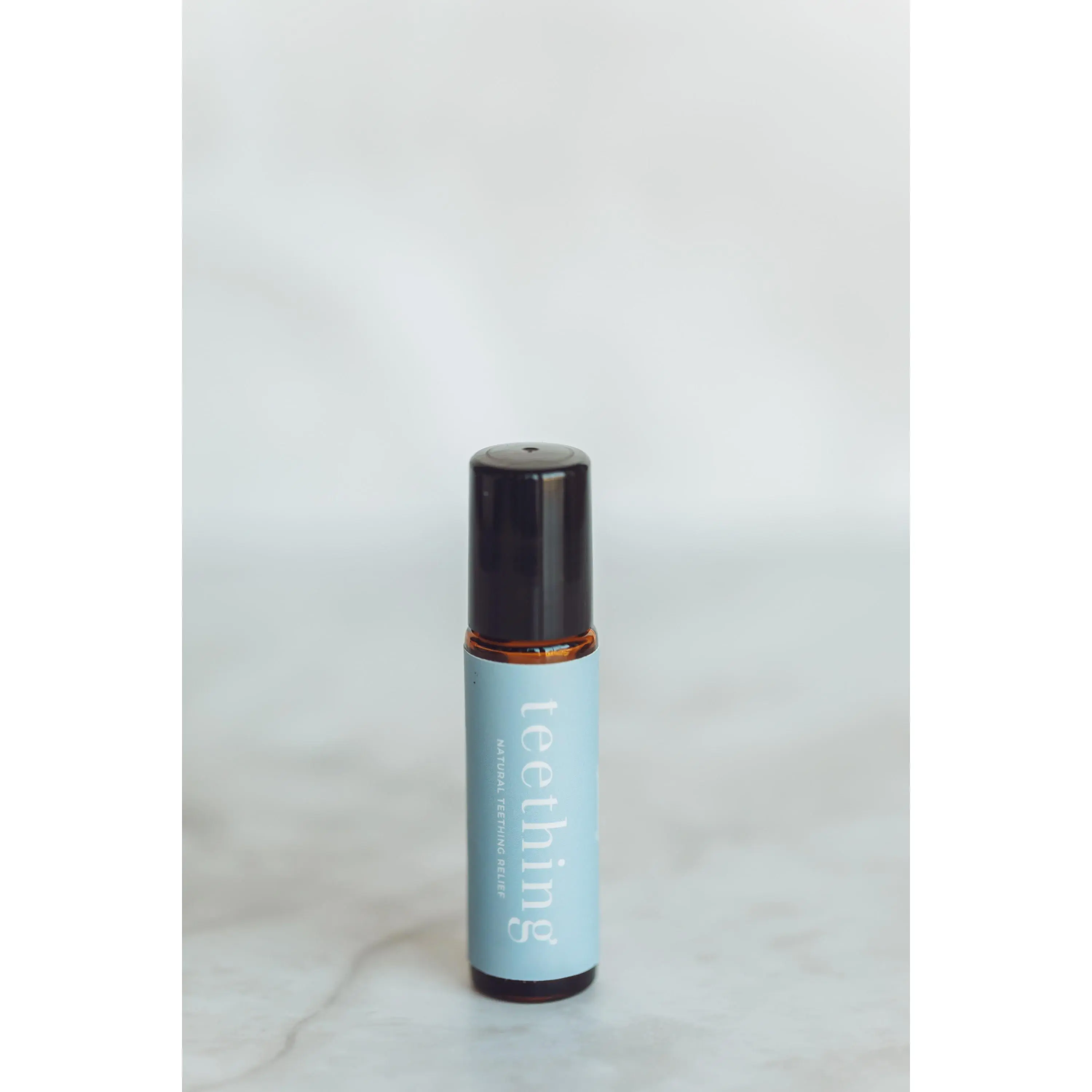 Baby Teething Rolling Rollerball with Pre-Diluted Organic Lavender & Chamomile Essential Oils - Child Dental Care, Stress Relief Aromatherapy Treatment for Gentle, Safe Calm