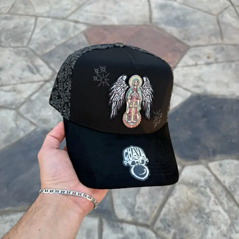Virgen de Guadalupe SnapBack Hat Premium Materials- Chava Hats