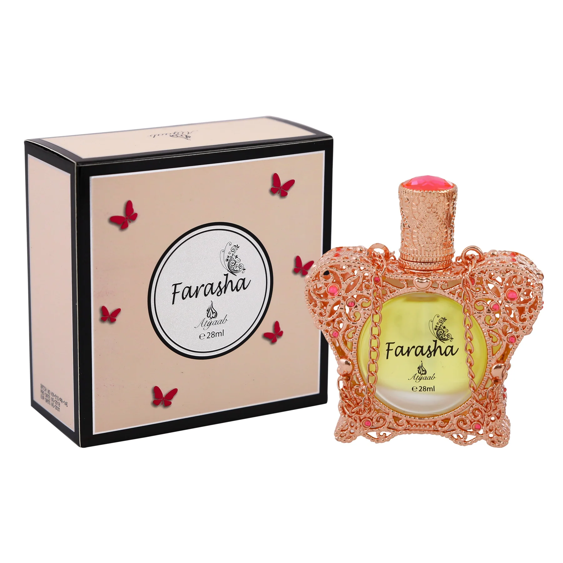 FARASHA Perfume Oil for women 28ml- Floral Perfume Oil