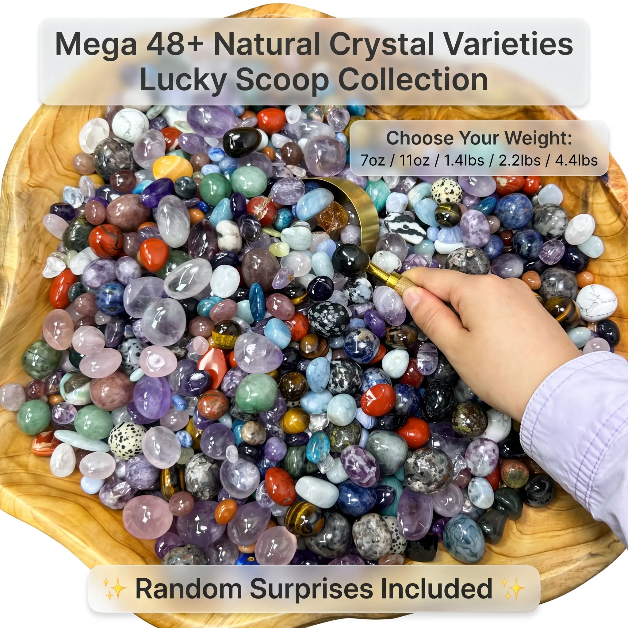 ZEN-Crystal Confetti Scoop