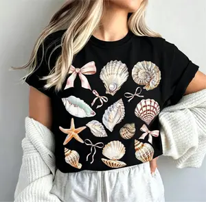 Coquette Seashells Shirt , Trendy Women's Tshirt