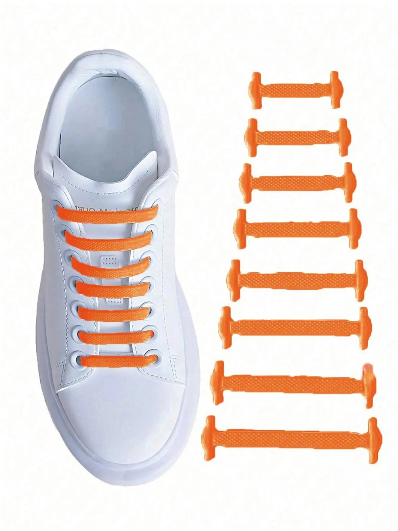 Silicone Elastic Shoelaces, No Tie Shoelaces, Secure Lace Up, Suitable for Sports Shoes and Casual Shoes, Unisex, Suitable for Festival Activities and Birthday Parties, Footwear Lace, Shoelaces For Sneakers, Shoe Strings No Tie