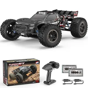 HAIBOXING 1/12 Brushless RC Cars  Scale 4WD Remote Control Truck with Independent ESC, Fast RC Cars 45 MPH Max Speed RTR Off-Road RC Car for Adults, Boys, 3S Batteries Applicable (not Included)