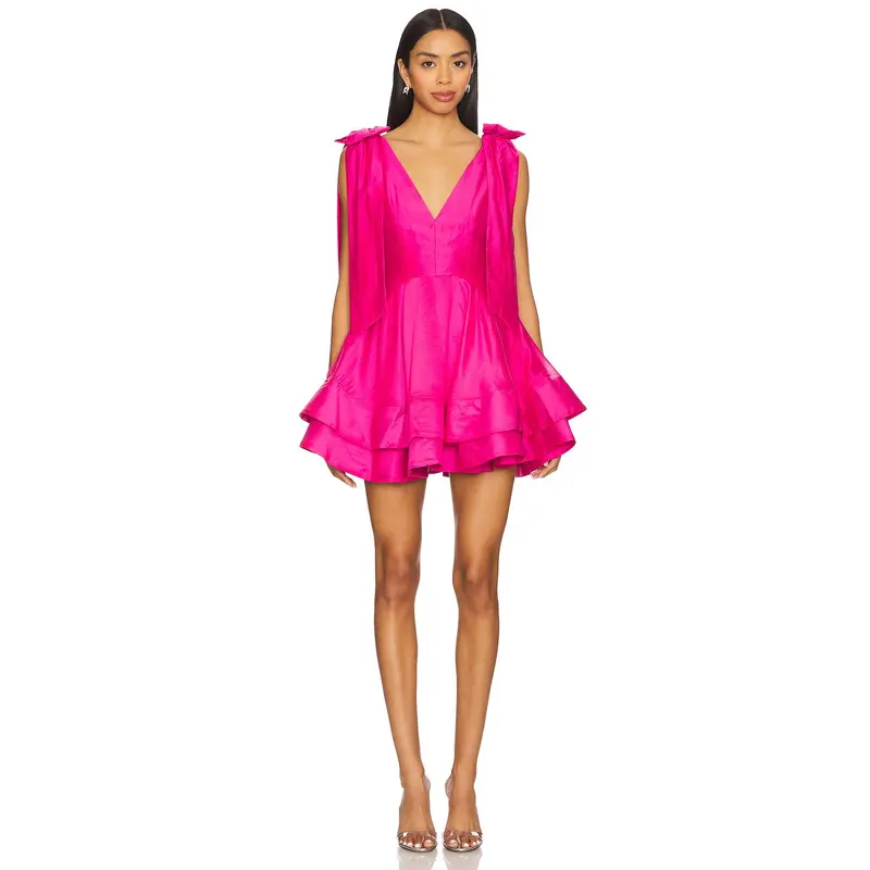 hot pink mini dress revolve Pink Mini Dresses