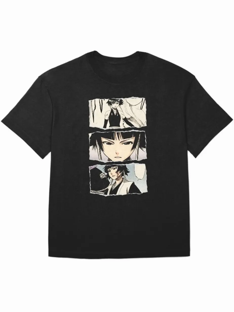 Soi Fon Bleach Anime Streetwear Graphic Tee Oversized T-Shirt Anime Graphic Hoodie