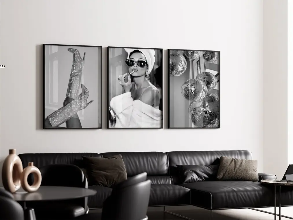 Set of 3 Luxury Fashion Print, Luxury Fashion Posters, Designer Wall Art, Luxury Art for Room, Hypebeast Wall