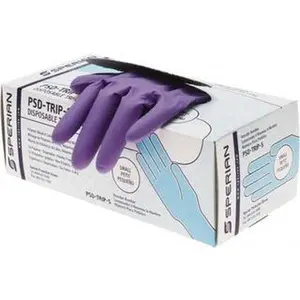 Honeywell Pack of (100), Size S, 5 mil Thick, Nitrile Chemical Resistant Gloves PSD-TRIP-S