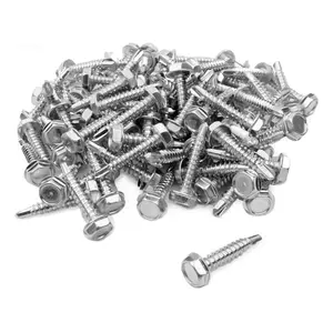 All-Tech Specialty Fasteners  Stainless Steel Tek Screw - Bag of 100