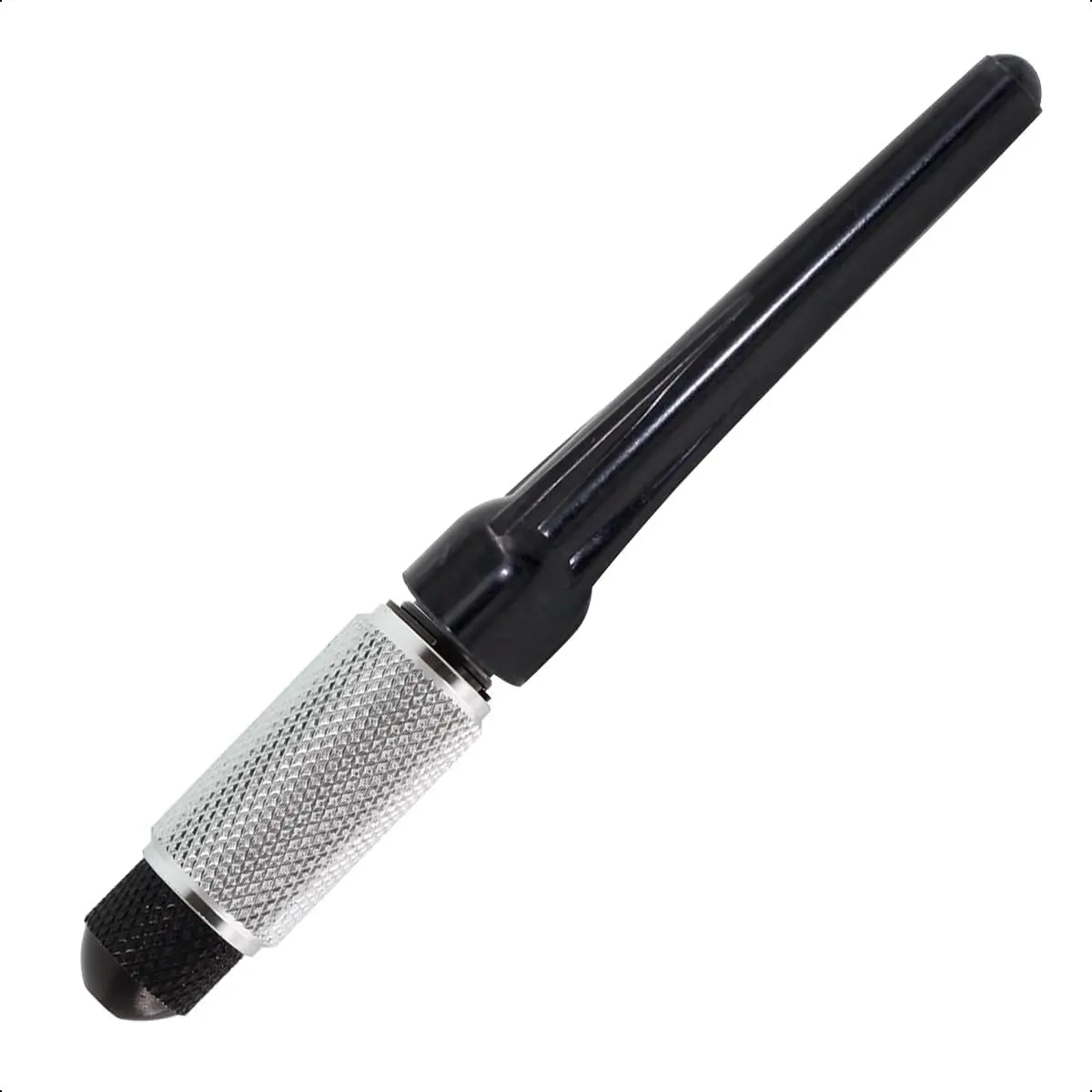Tungsten Electrode Manual Sharpener Tool Set - Lightweight Manual Type Tool for Multi-Size Sharpening, with Holder, Long Back Cup, 1/8'' TIG Fitment (1/16'', 3/32'', 1/8'' Compatibility), Easy Install, Secure Grip, Collets + Cups Included