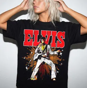 Elvis Presley Retro Graphic Unisex T-Shirt