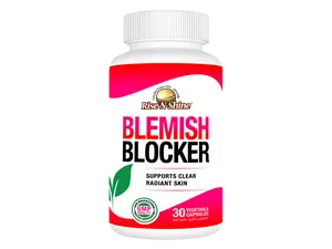 BLEMISH BLOCKER SUPPLEMENT an Acne Vitamin Formula with DIM Intended to Help Prevent and Clear Up Unwanted Breakouts by Rise-n-Shine - 30 Day Supply