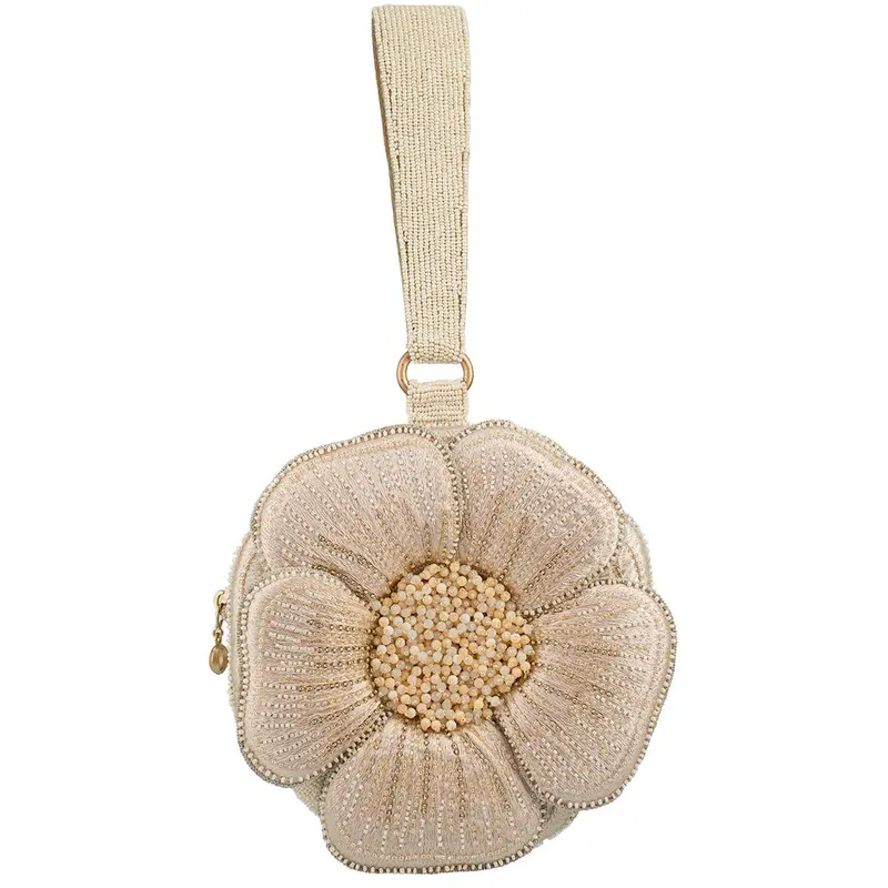 Mary Frances Belt Necklace Boho Beaded Flowers Adjustable  display picture 3
