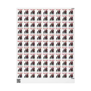 Custom Wrapping Paper, Unique Gift Wrap, Holiday Wrapping, Birthday Paper, Eco-Friendly Gifts, Vintage Style Decoration