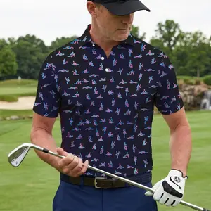 Funny Couples Golf Polo Shirt, Novelty Adult Humor Polo, Bachelor Party Golf Shirt, Unique Golfer Gift for Men