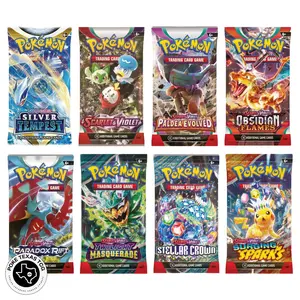 1x English Pokemon Booster Pack - Silver Tempest, Scarlet & Violet, Paldea