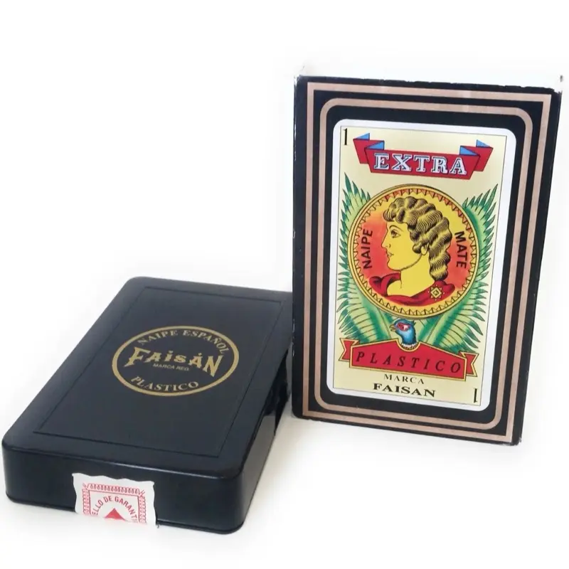 100% Spanish Playing Cards Barajas Azul o Rojo 1 Deck 40 Cards 100% Spanish Playing Cards Barajas Azul o Rojo 1 Deck 40 Cards