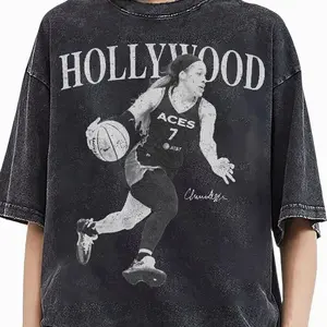 Vintage Chennedy Hollywood Charter Basketball Comfort Colors Shirt