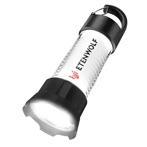 2-in-1 Camping Lantern & Flashlight, 1000LM Rechargeable Light with 365nm UV, Red Light, 5000mAh USB-C, IPX5 Rain-Ready, ETENWOLF CL5 tiktokshopspringglowup,summervibes outdoorfun