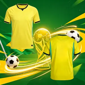 2026 Brazi National Home And Away 10# Neymar 7# 11# Short And Long Sleeve Soccer Jersey Fans Version Breathable