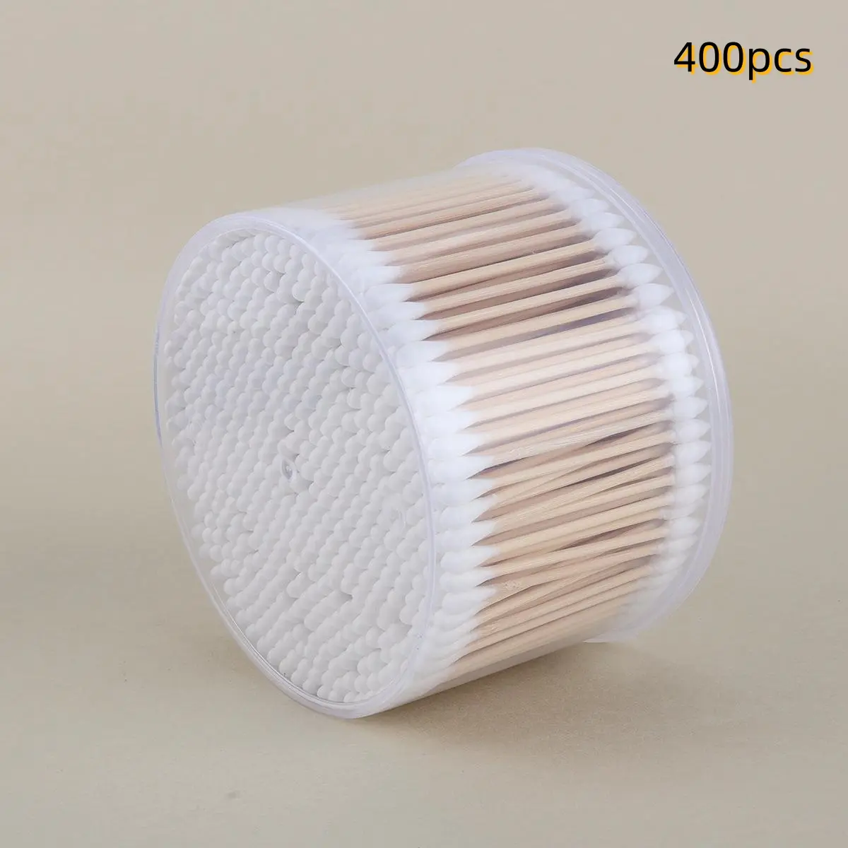 400pcs Disposable Dual-Head Hygiene Cleaning Sticks, Cotton Swabs, High-Quality Transparent Storage Box, Multi-Purpose Beauty & Clean Tool Set, Cleansing