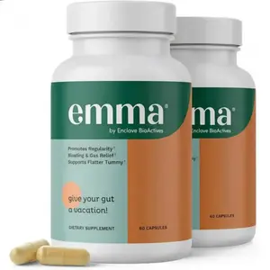 [2xx]  Emma by Enclave Natural Dietary Digestive Support Supplement - Aids Nutrient Absorption