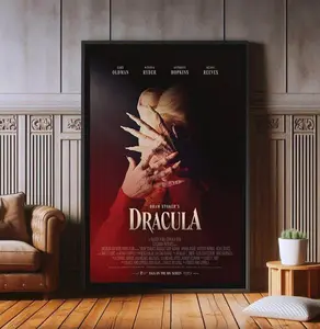 Bram Stoker's Dracula Film Poster, Popular Poster Prints for Wall Aesthetic Decor, Home Decoration, Perfect gift for Fans