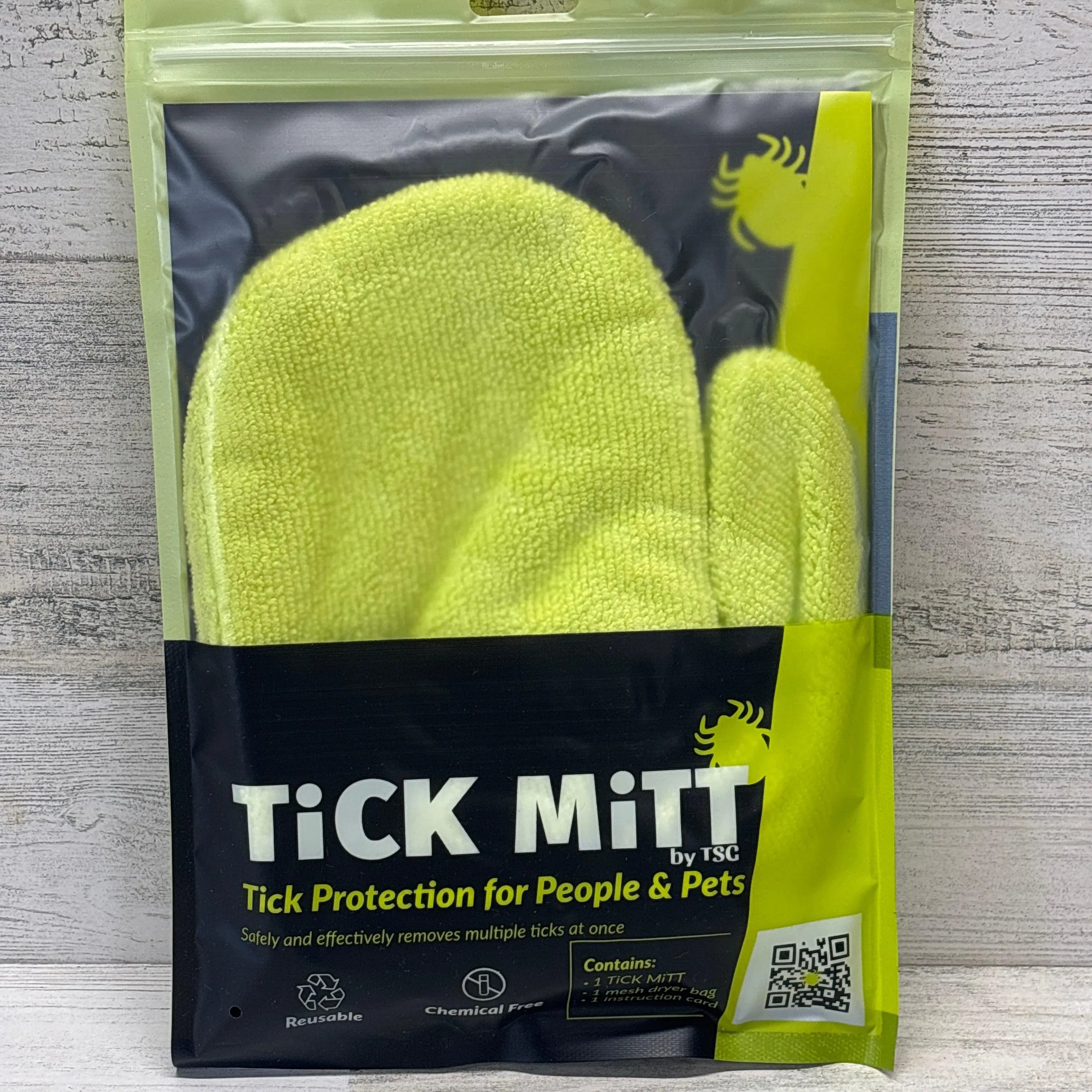 TiCK MiTT Microfiber Tick Remover for Dogs & Cats
