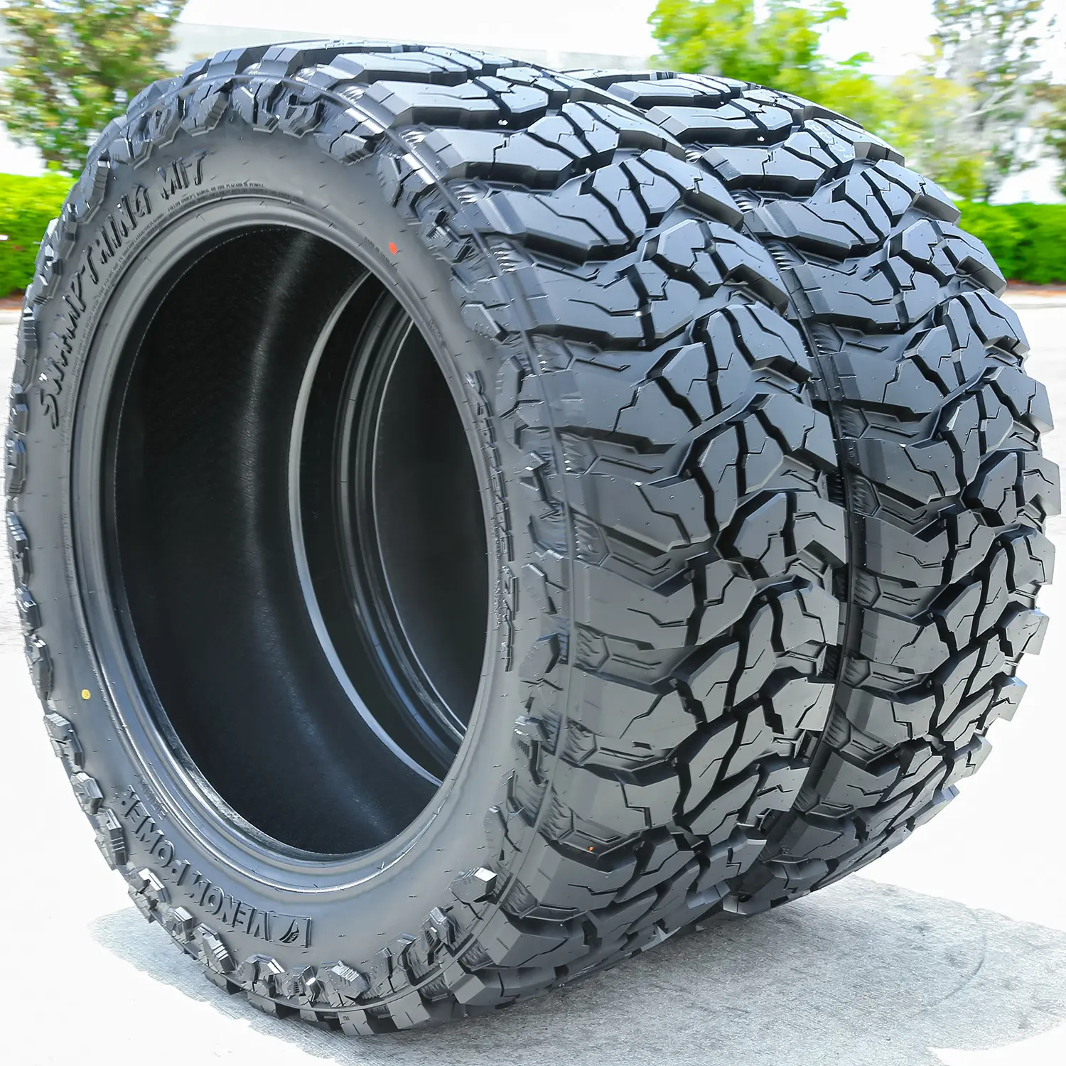 2 Tires Venom Power Swampthing M/T Xtreme Dirt LT 27X8.50R14 Load C 6 Ply MT Mud