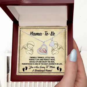 Gift for Mama-to-be Adorable Baby Feet Necklace