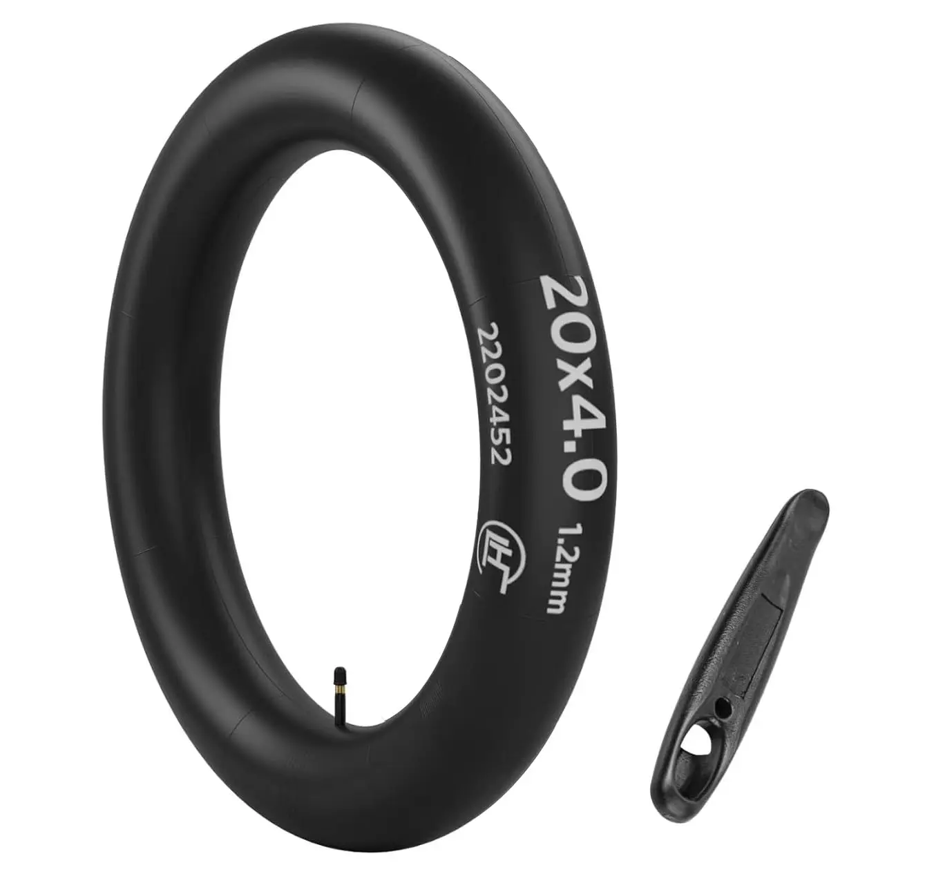OUXI 20x4.0 Puncture-Resistant Foldable Fat Tire Single Tube - Heavy-Duty Butyl Rubber, Seamless Fit, Directional Tread for Mountain Biking MTB, Ebike, All Seasons Cycling Components & Parts