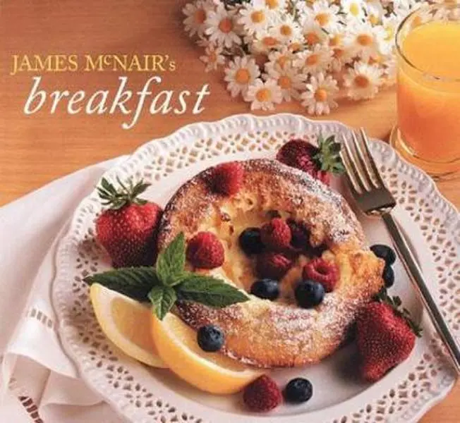 Used James McNair's Breakfast: Revised Edition (Soft Cover Paperback) - Includes Recipes for Cappuccinos, Mexican Hot Chocolate, Morning Drinks, Fried Ham, Egyptian Twice-Cooked Eggs, Waffles, Muffins