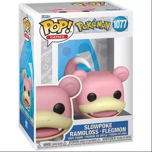 Slowpoke #1077 - Funko Pop! - Games - Pokemon - Ships w/ Free Protector