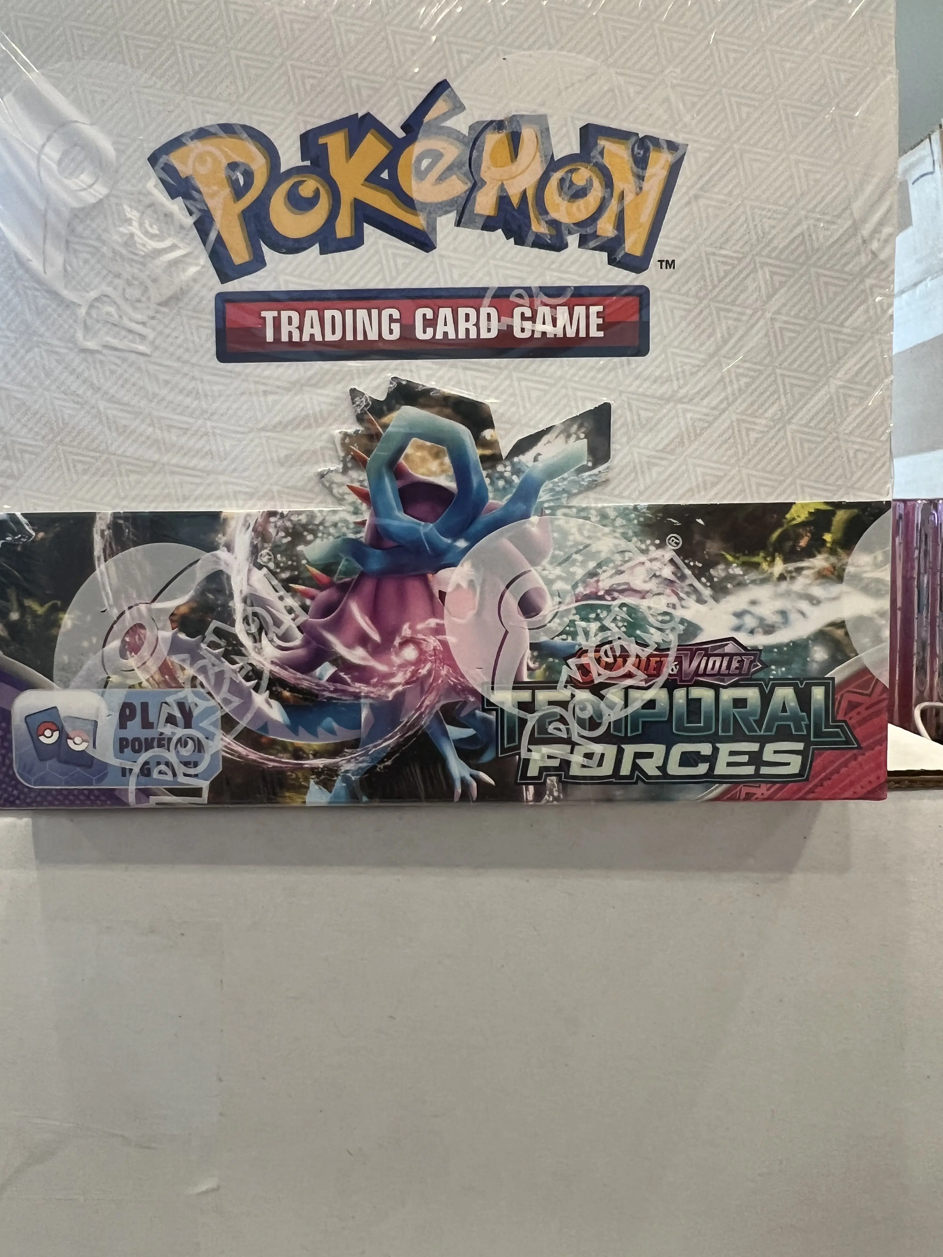 POKEMON TEMPORAL FORCES BOOSTER BOX PACKS