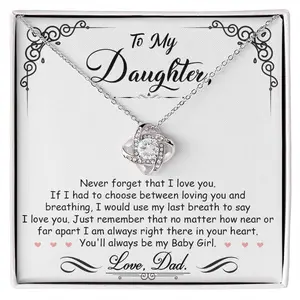 To My Daughter, I_m Always Right Here In Your Heart trendy exquisite